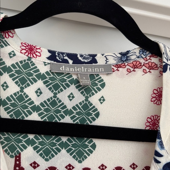 :Price Firm: Anthropologie Daniel Rainn Westerly Patchwork Midi Dress - Picture 7 of 10